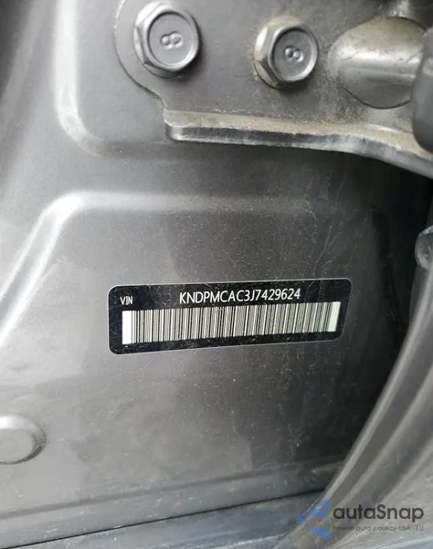 2018 Kia Sportage Lx from USA, damaged, VIN KNDPMCAC3J7429624